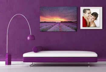 Divano e quadro personalizzati